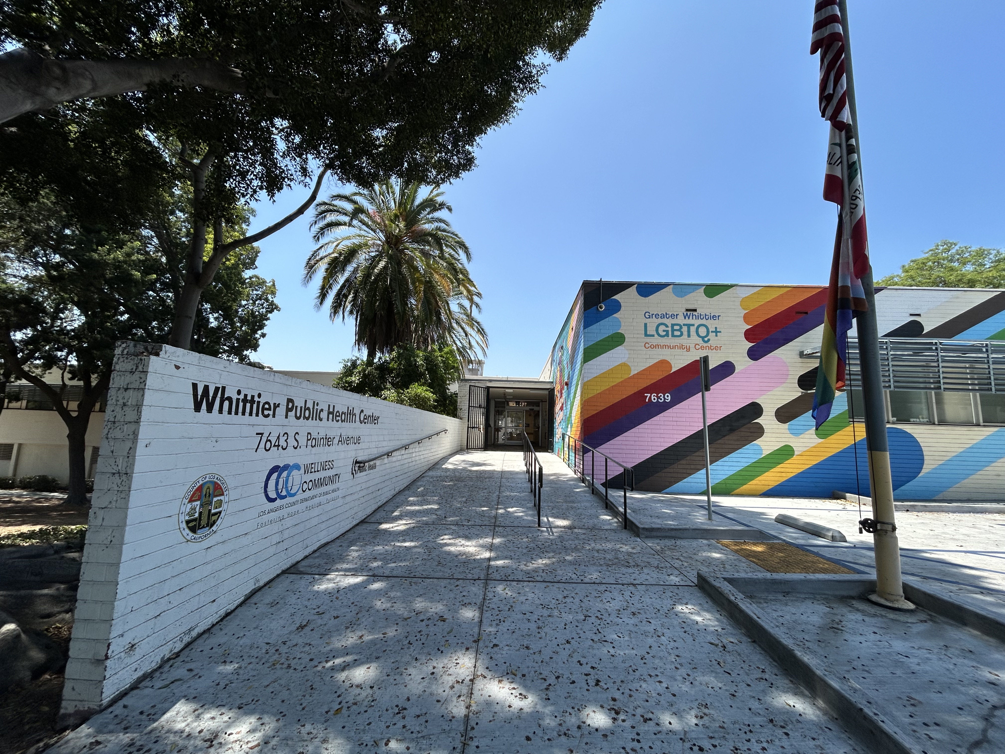 Whittier Public Health Center building