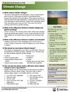 Climate Change FAQ